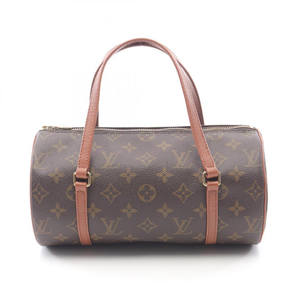 Louis Vuitton Papillon Monogram handbag canvas leather brown